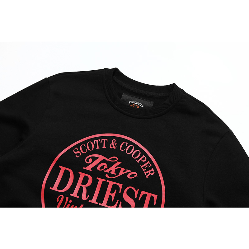 Crew neck sweatshirt